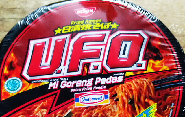 日清インドネシア焼きそばUFO激辛を食べてみました