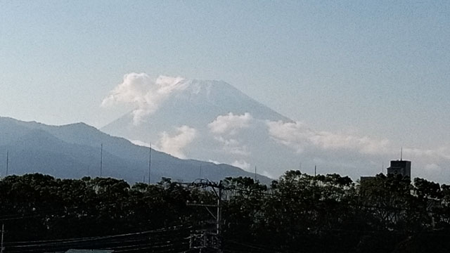 三島からの富士山