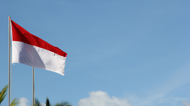 インドネシア共和国国旗