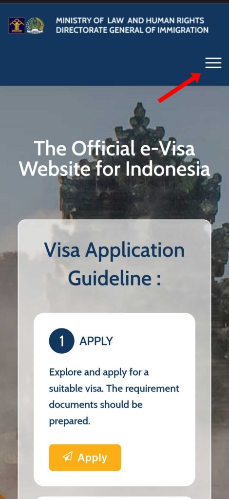 e-VOAサイトメインメニュー開閉ボタン