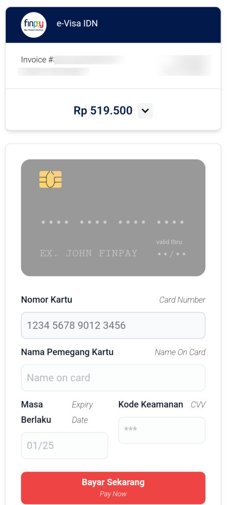 payment page