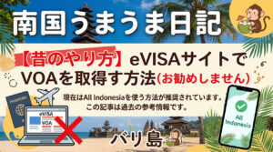 eVISAサイトでVOAを取得する方法（非推奨）