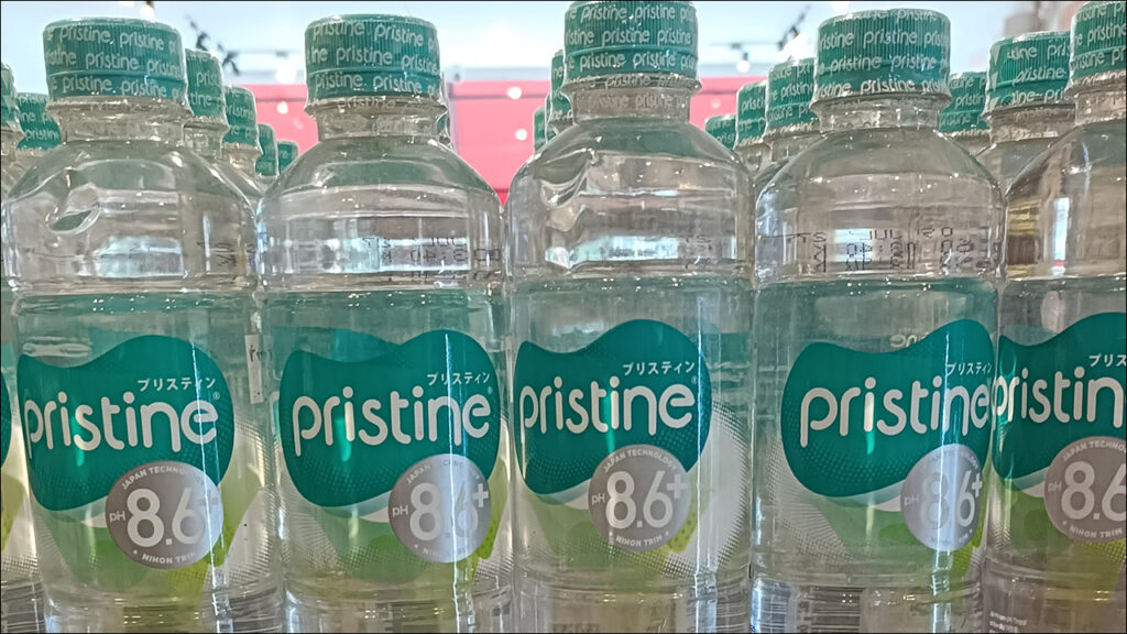 軟水のボトルウォーター・プリスティン