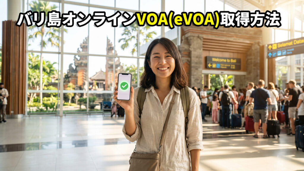 バリ島eVOAオンライン取得