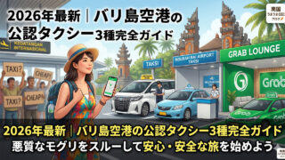 バリ島デンパサール空港公認タクシーの使い方